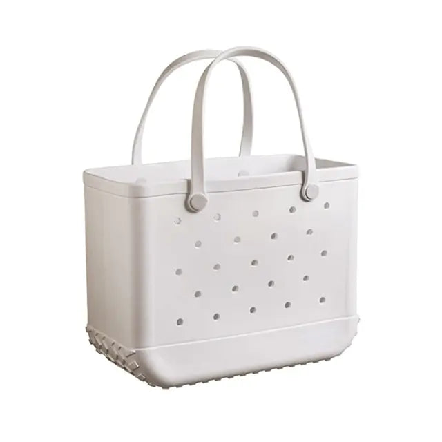 SunSplash Easy-Clean Rubber Beach Bag