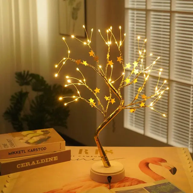 Bonsai Tree Night Light Touch Lamp