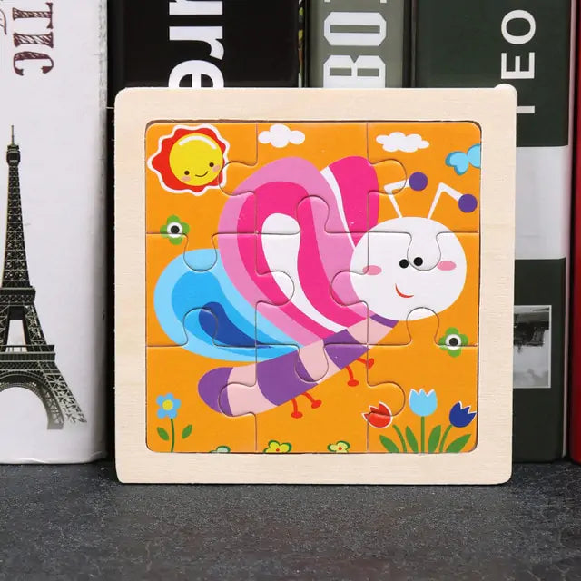 PuzzlePlay チャンキー木製パズル
