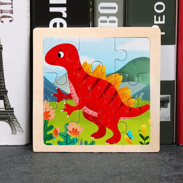 PuzzlePlay チャンキー木製パズル