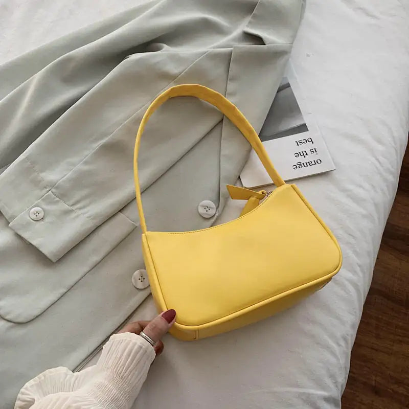 Vintage Style Faux Leather Hobo Bag