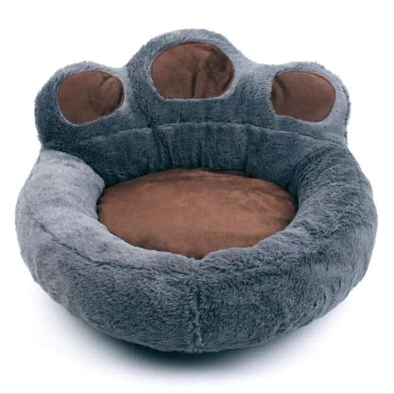 DreamyPaws Washable Paw Shaped Pet Bed