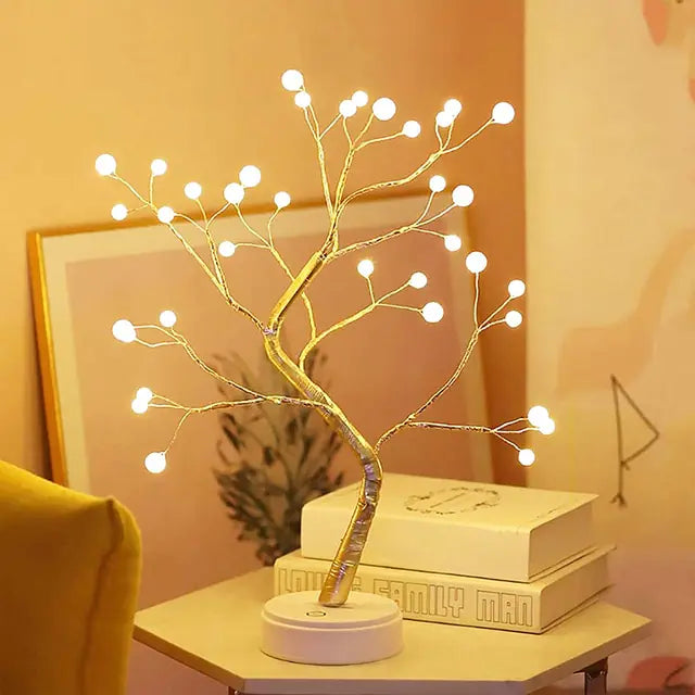 Bonsai Tree Night Light Touch Lamp