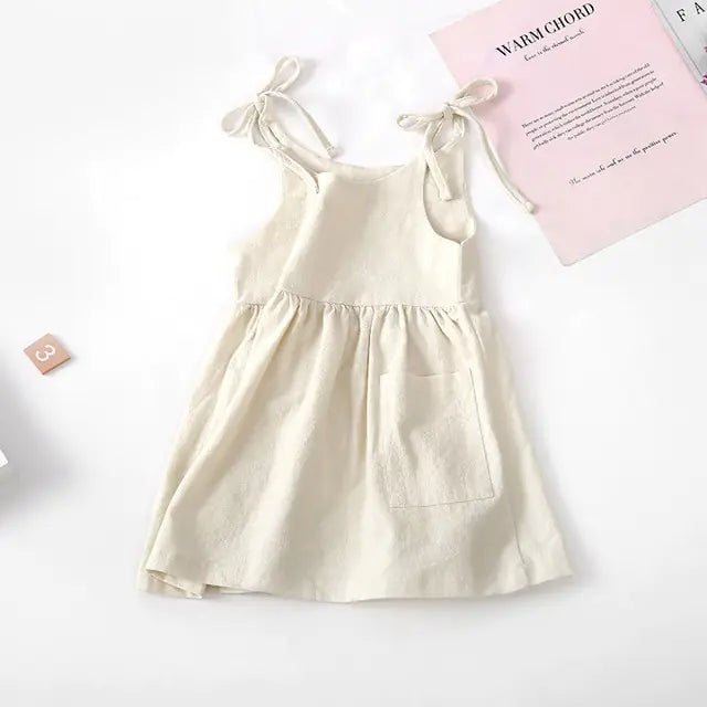 Everyday Comfort Sleeveless Cotton Toddler Dress