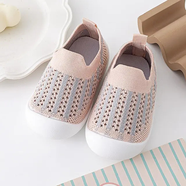 BreezeFlex Striped Toddler Sneakers