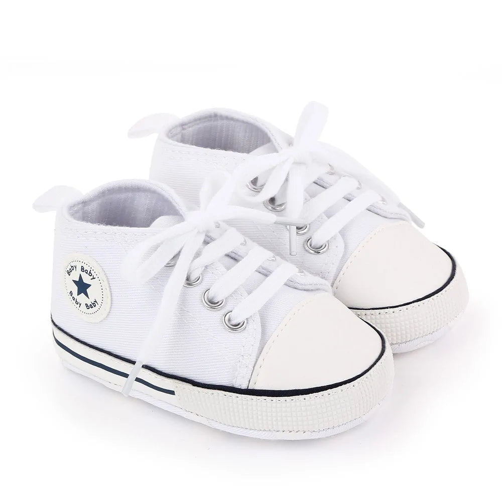 Little Explorer High Top Canvas Shoes
