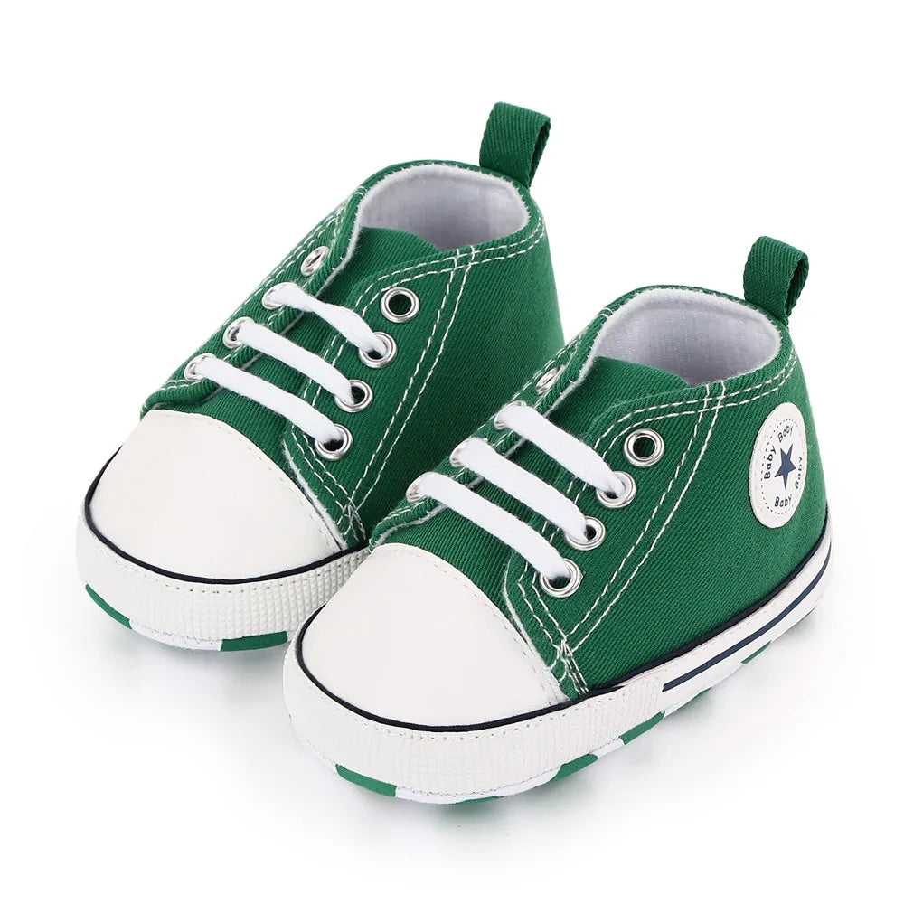 Little Explorer High Top Canvas Shoes
