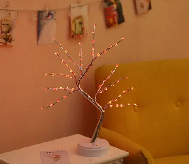 Bonsai Tree Night Light Touch Lamp