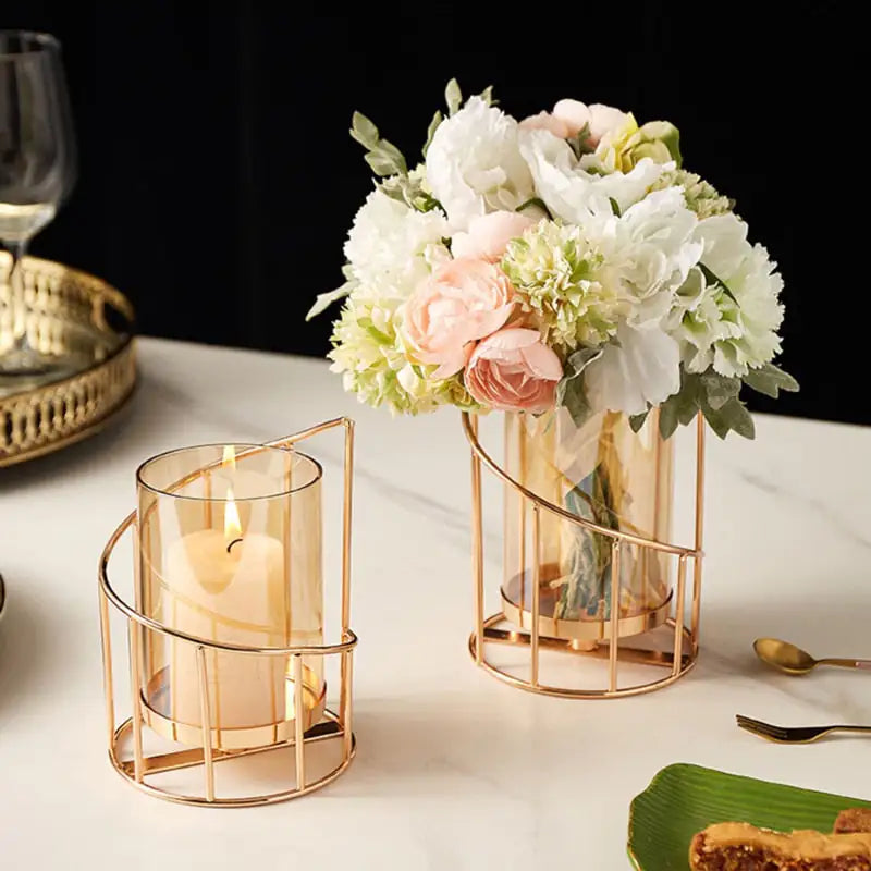 Spiral Elegance Candle Holder