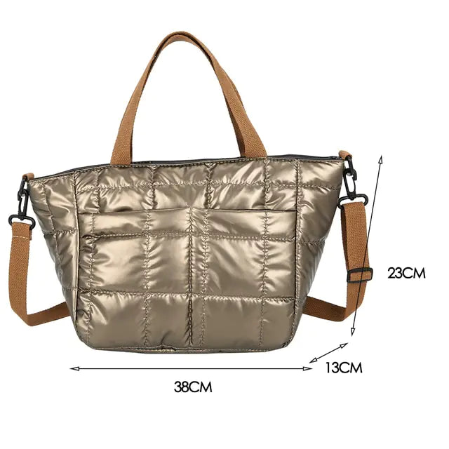 LuxePuff Padded Tote