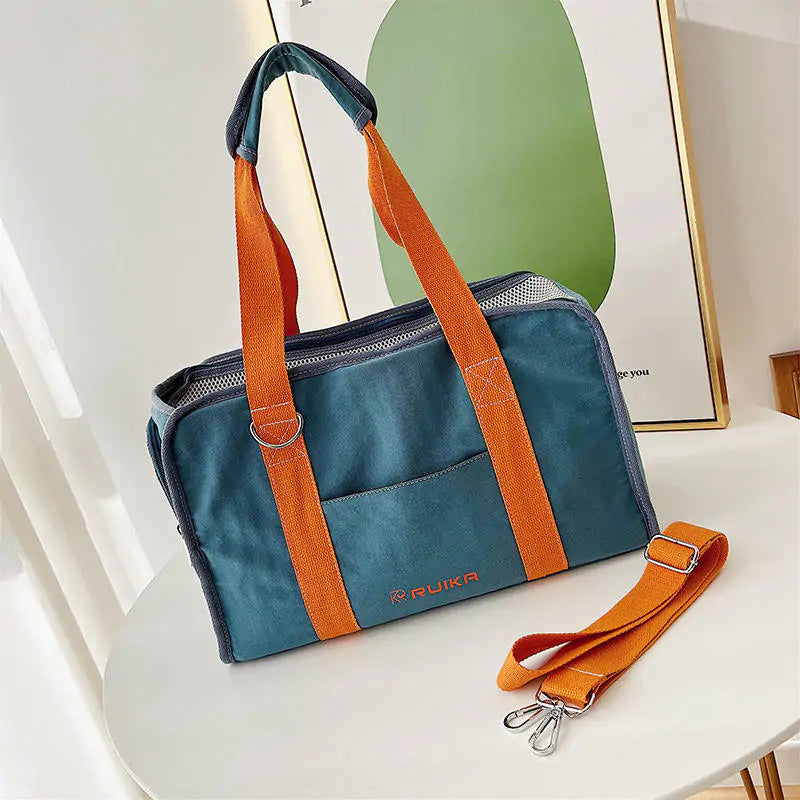 ComfyCarrier Canvas Pet Carrier Bag