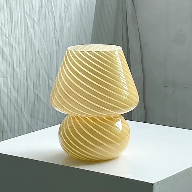 Translucent Glass Bedside Lamp