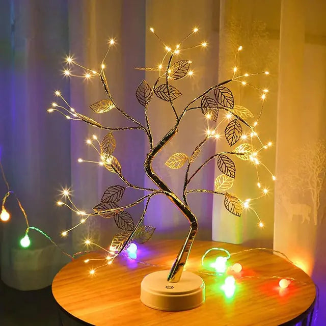 Bonsai Tree Night Light Touch Lamp