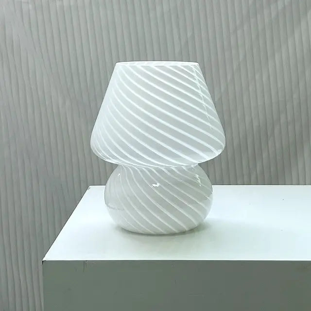 Translucent Glass Bedside Lamp
