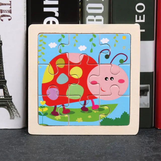 PuzzlePlay チャンキー木製パズル