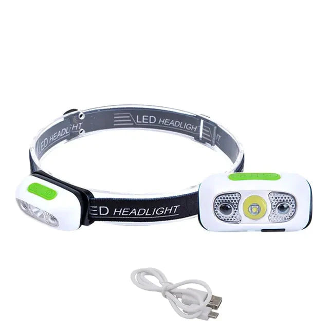 PowerGlow Rechargeable Sensor Headlamp
