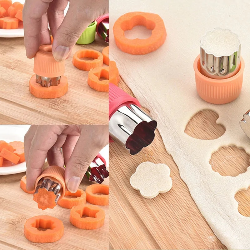 Stainless Steel Chef's Choice Cookie Shape Cutters, Set of 3
