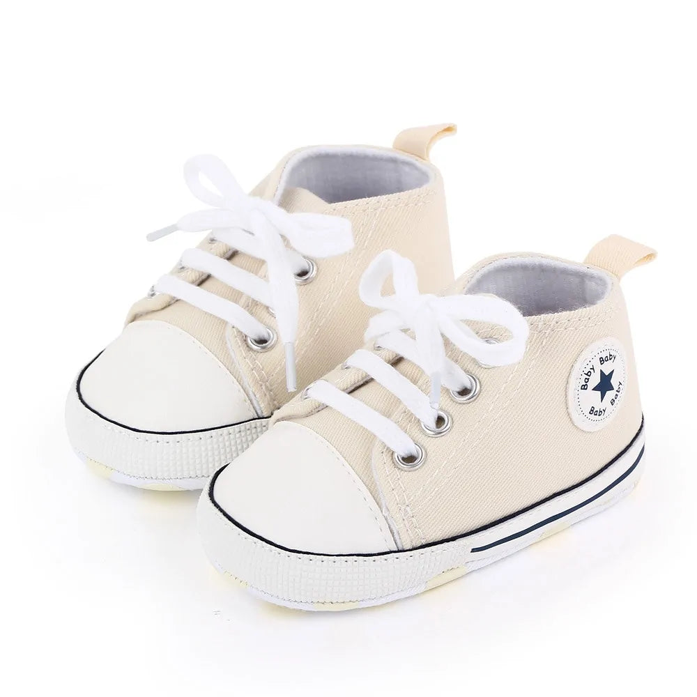 Little Explorer High Top Canvas Shoes