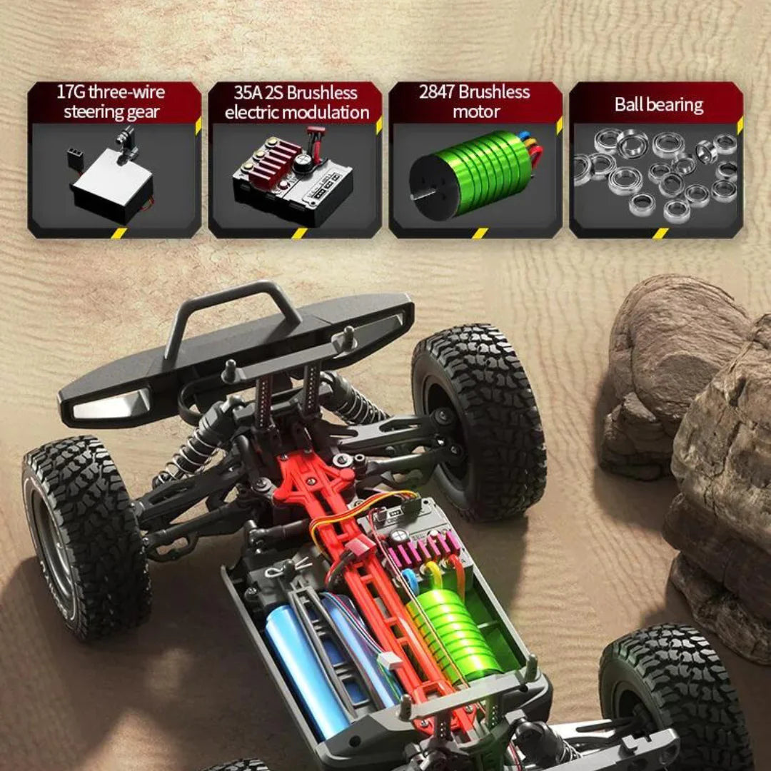 Radio-Controlled Jeep 4x4 Vmax