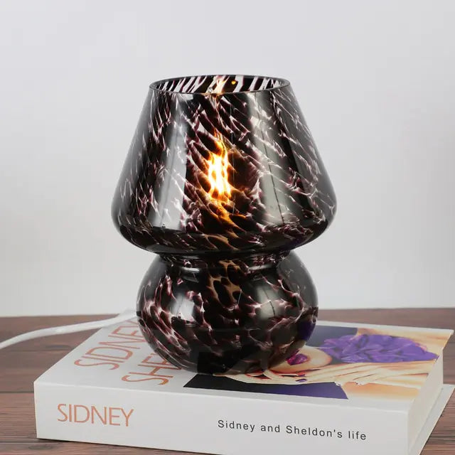 Translucent Glass Bedside Lamp