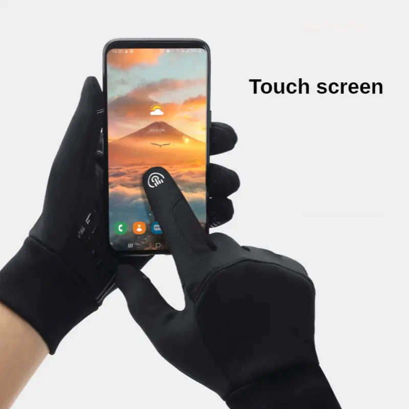Premium Unisex Touchscreen Waterproof Full Finger Thermal Gloves