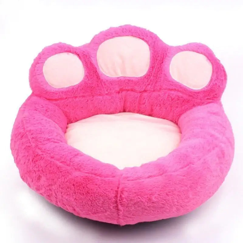 DreamyPaws Washable Paw Shaped Pet Bed