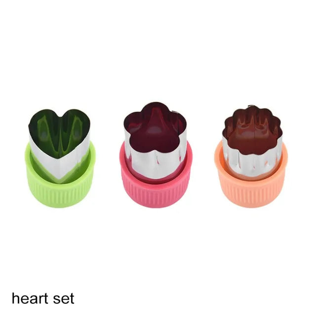 Stainless Steel Chef's Choice Cookie Shape Cutters, Set of 3