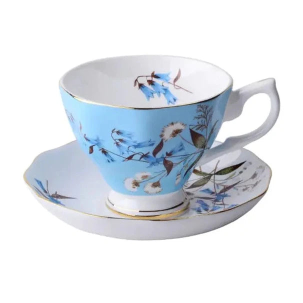 Royal Garden Bone China Tea Cups