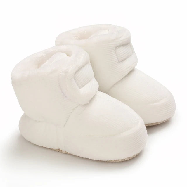 Cozy Toes Baby Booties, Corduroy