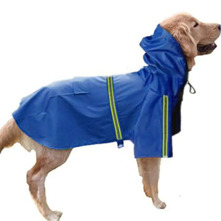 AquaShield Reflective Dog Raincoat