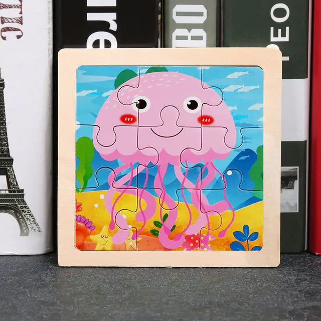 PuzzlePlay チャンキー木製パズル