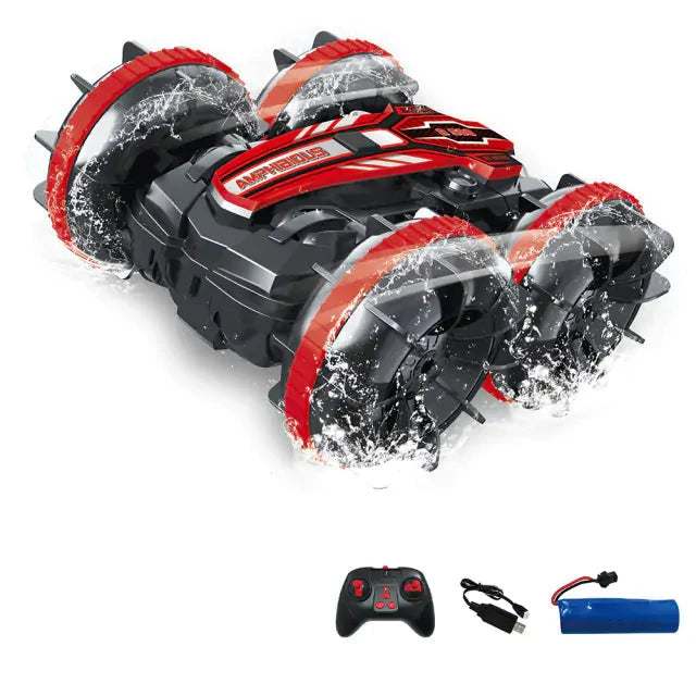 AquaRacer Amphibious Radio Controlled Stunt Car