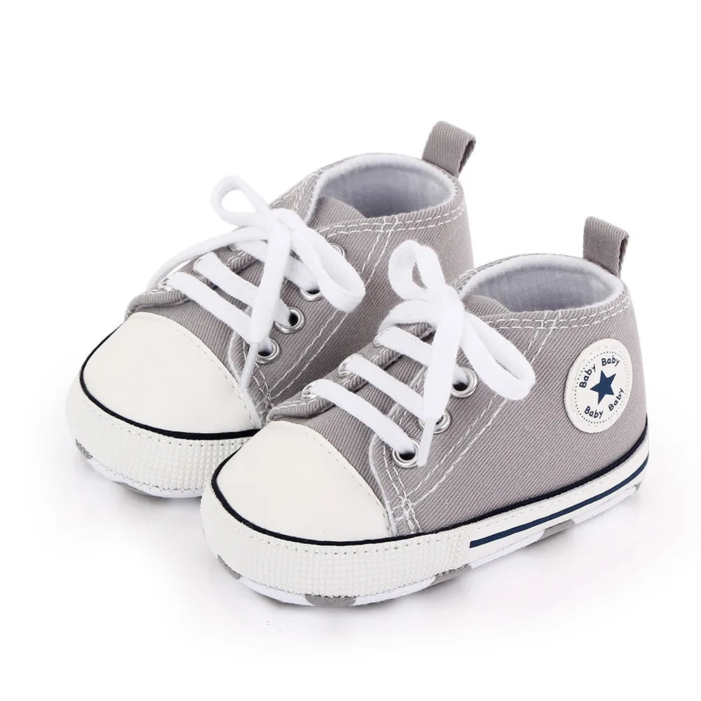 Little Explorer High Top Canvas Shoes
