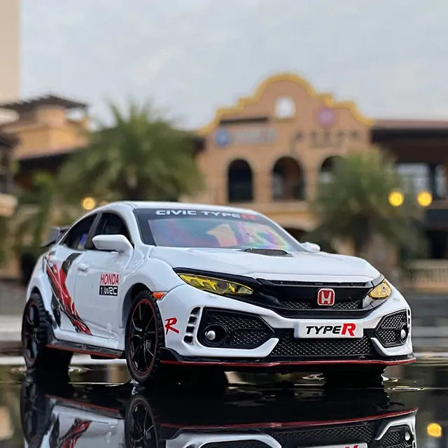 Honda Civic Type R FK8 Modellauto aus Legierung