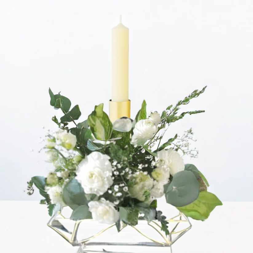 LuxeGold Candle Holders