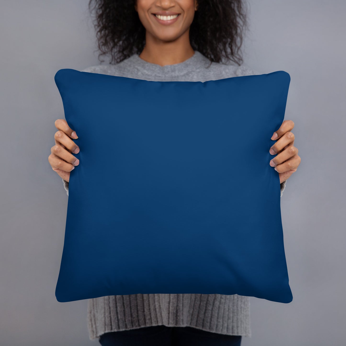 Midnight Sapphire Cushion