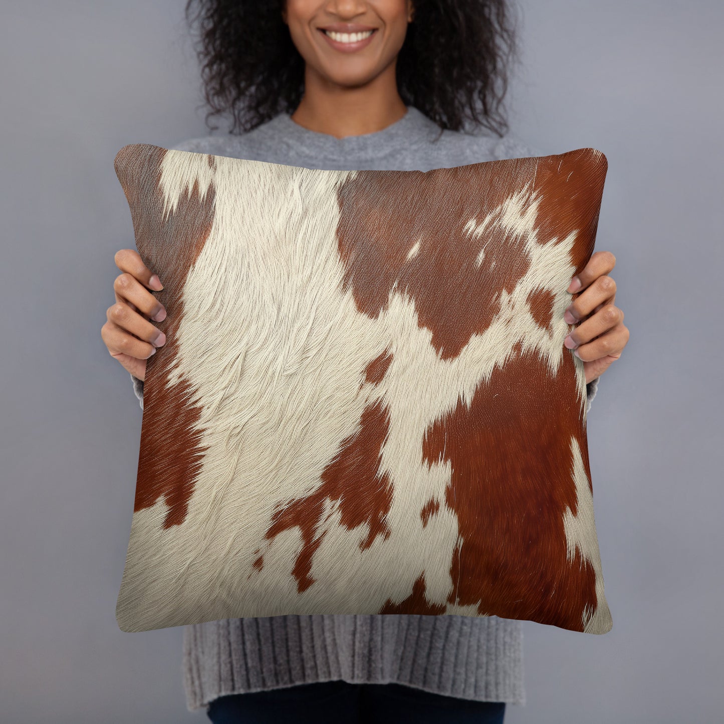 Cowprint Classic Cushion
