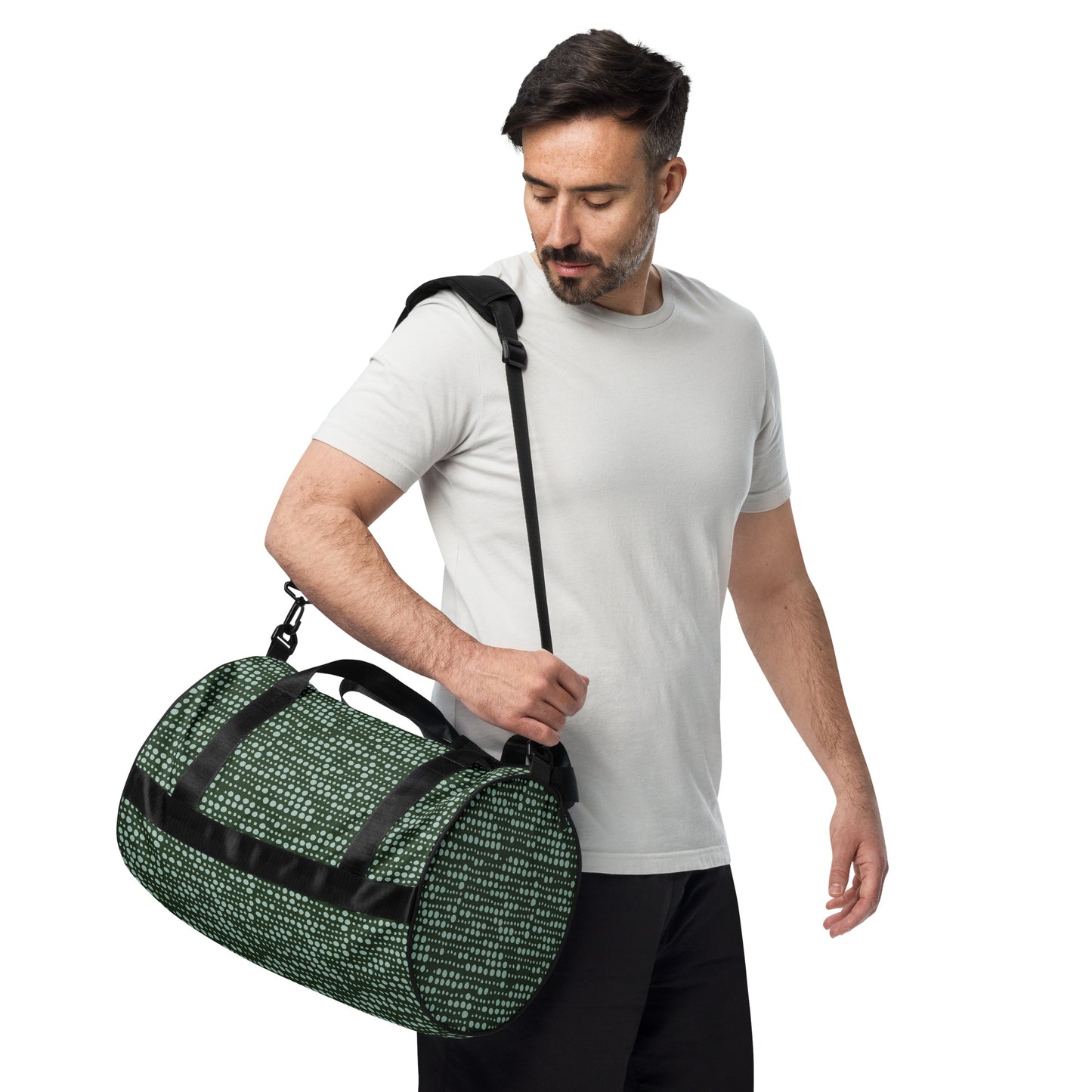 Pixel Burst Gym Tote