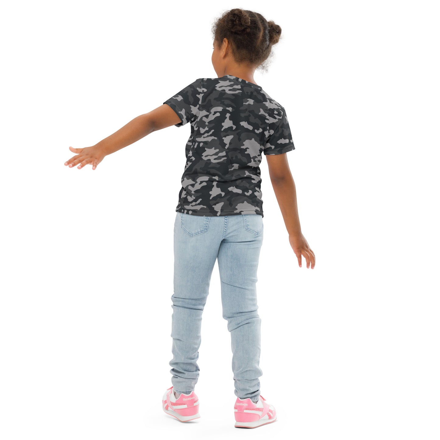 Kids crew neck t-shirt - Camo