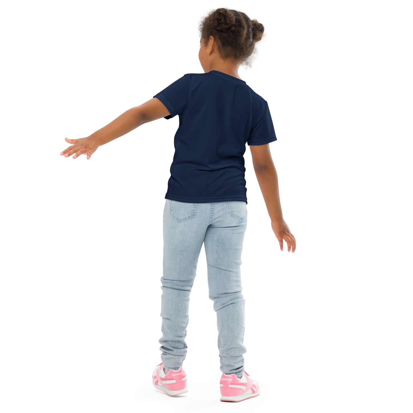 Kids crew neck t-shirt - Navy Blue
