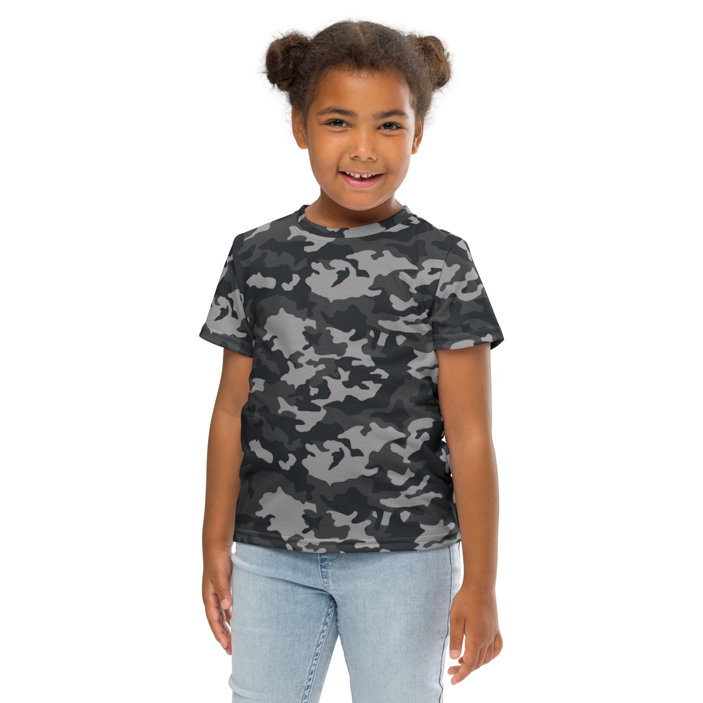 Kids crew neck t-shirt - Camo