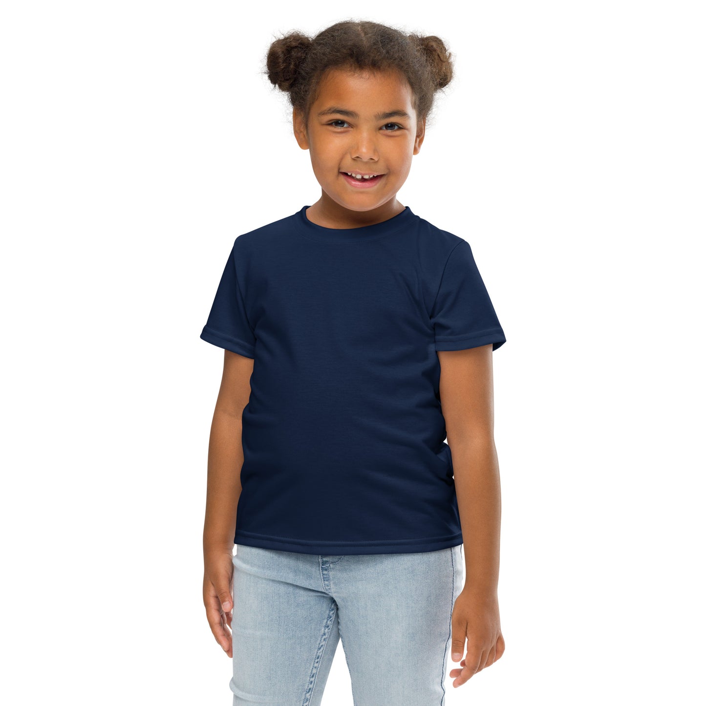 Kids crew neck t-shirt - Navy Blue