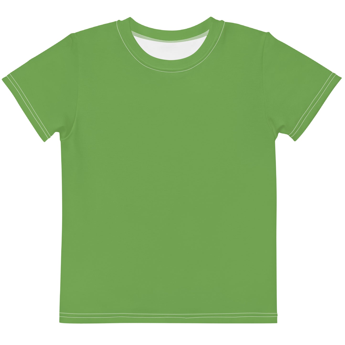 Kids crew neck t-shirt - Fern Green