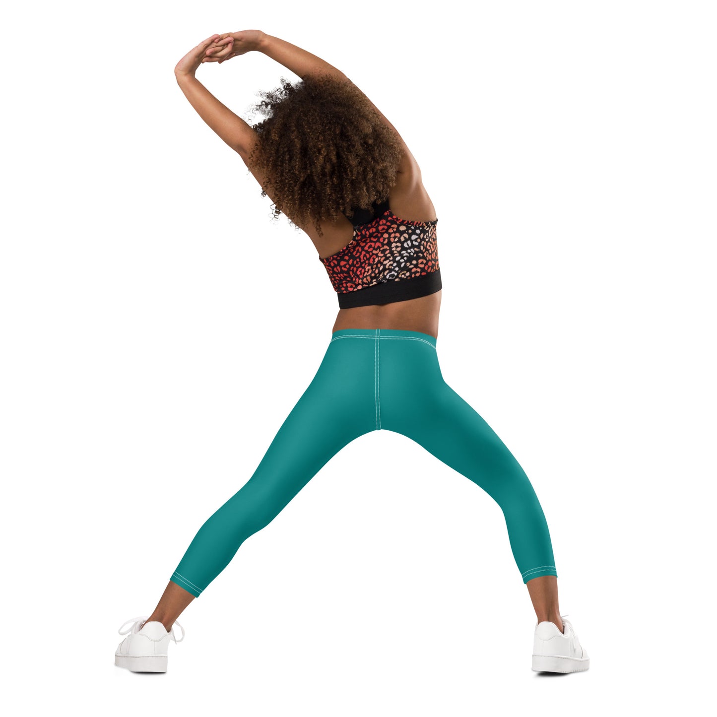 Kid's Leggings - Tropical Teal