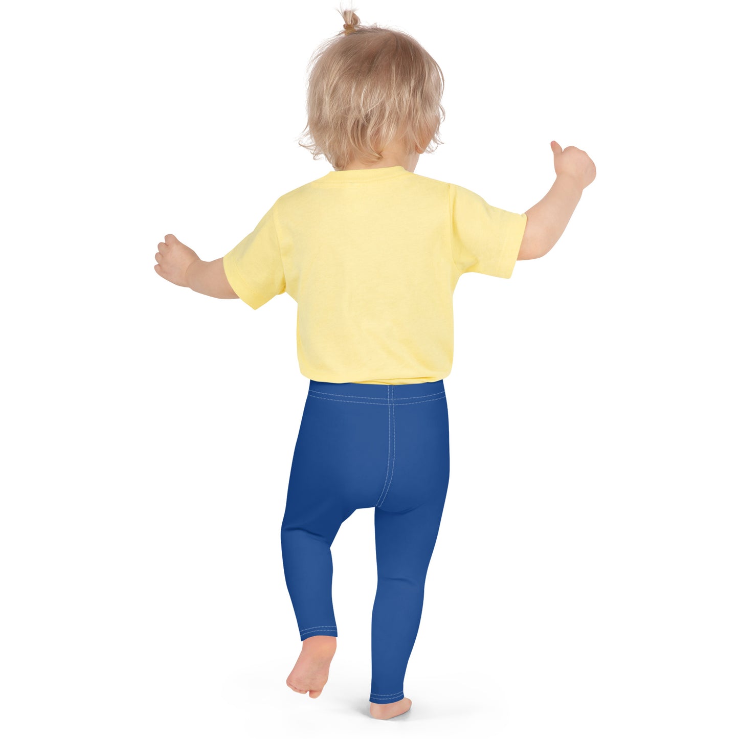 Kid's Leggings - Deep Ocean Blue