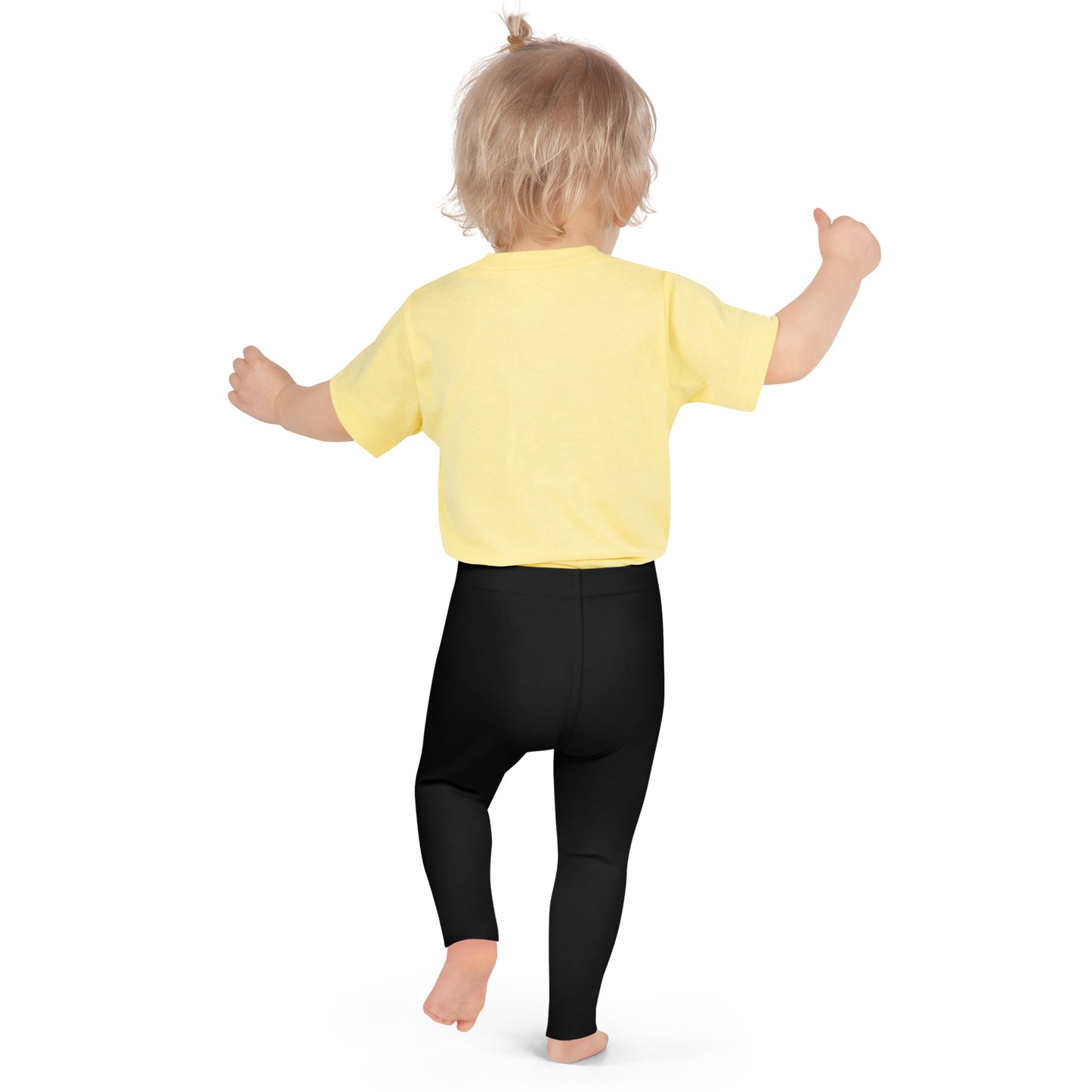Kid's Leggings - Midnight Black