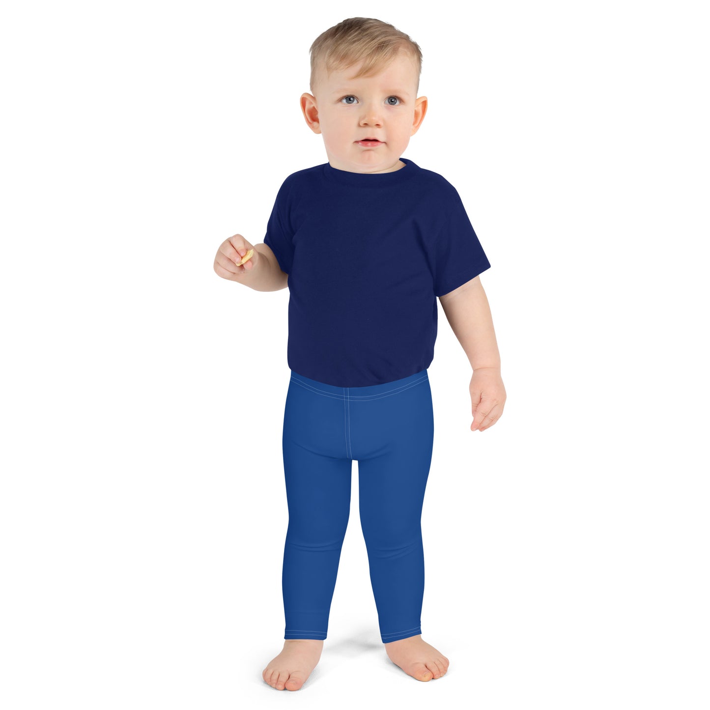Kid's Leggings - Deep Ocean Blue