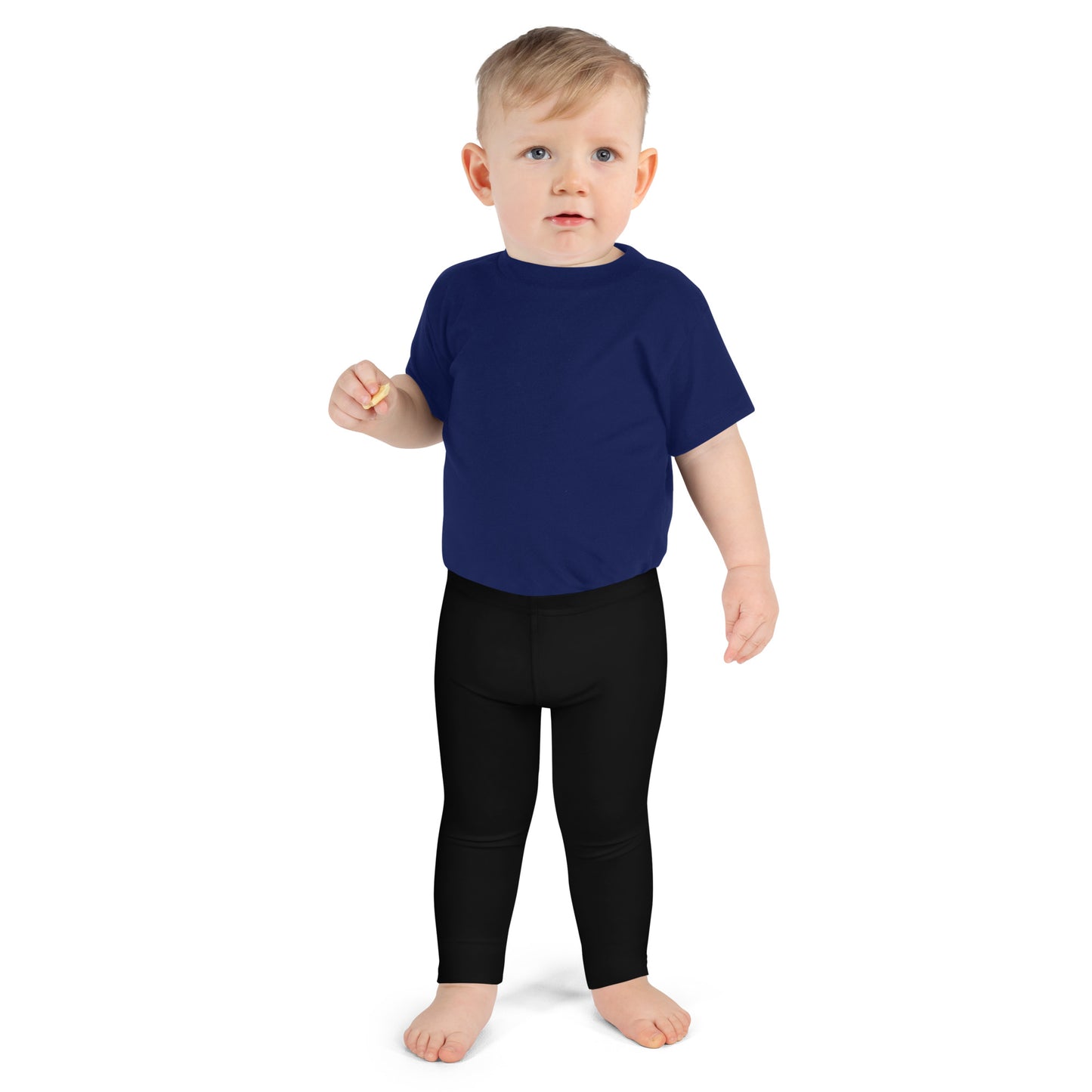 Kid's Leggings - Midnight Black