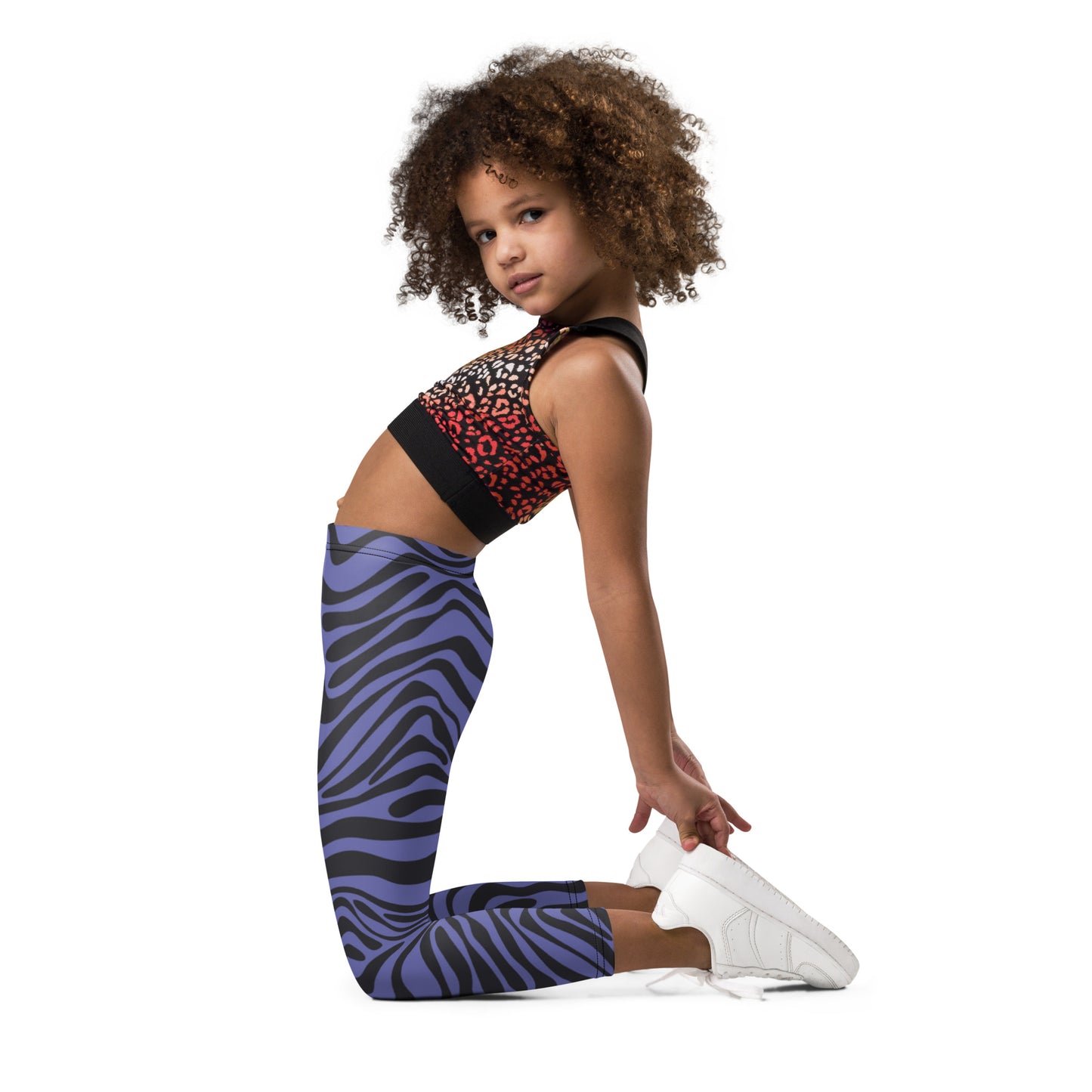 Kid's Leggings - Cosmic Ripple