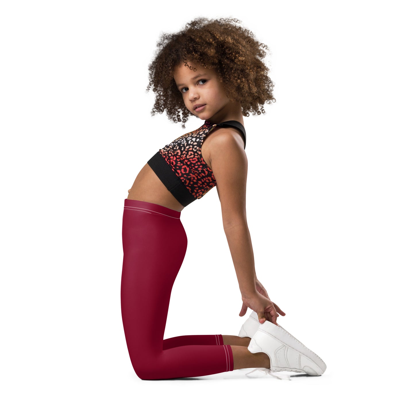 Kid's Leggings - Berry Crush